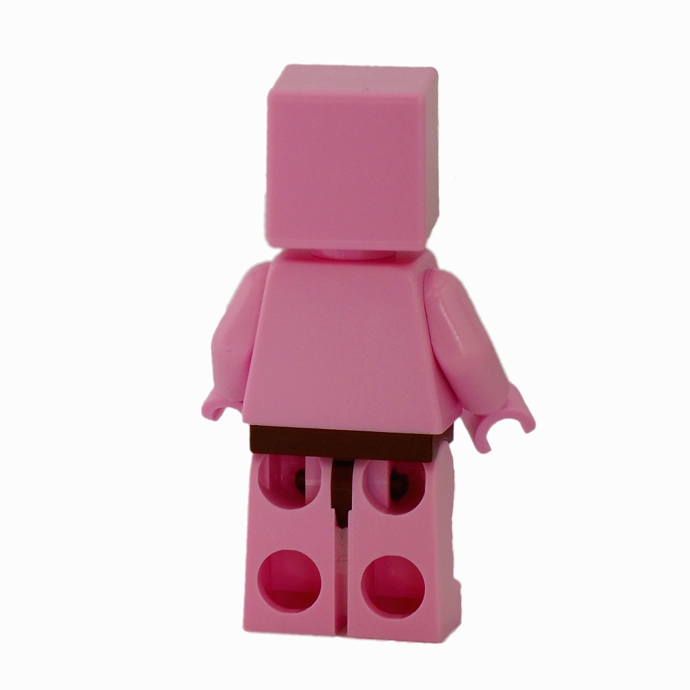 Lego figurka Minecraft prase s mečem