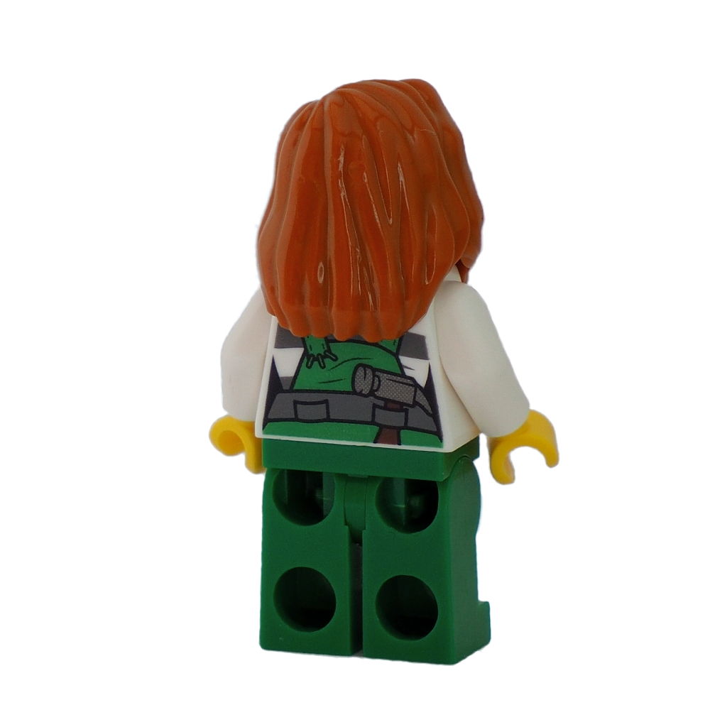 Lego figurka zlodějka se sbíječkou