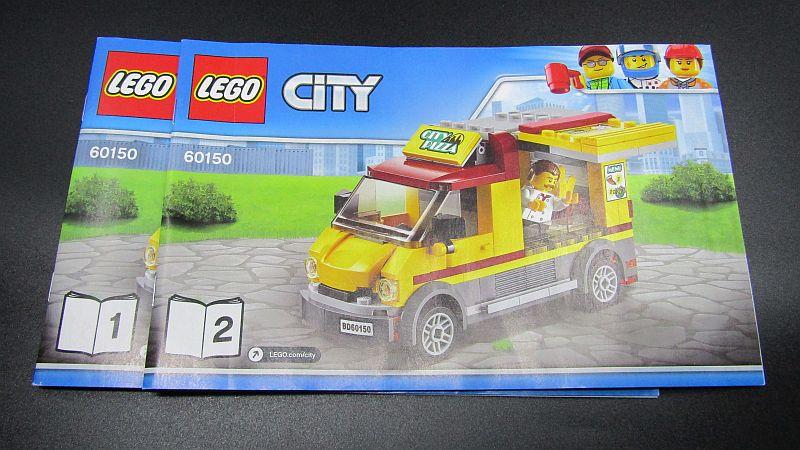 LEGO City 60150 Dodávka s pizzou - POUŽITÉ