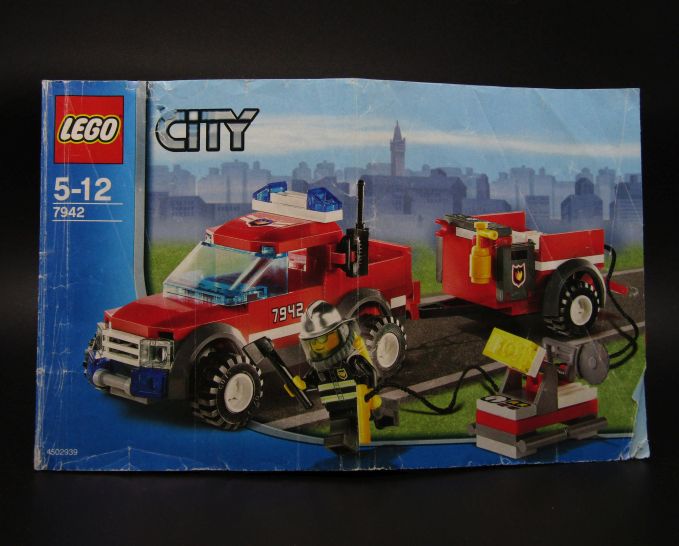 Lego City 7942 Hasičský pick-up - POUŽITÝ
