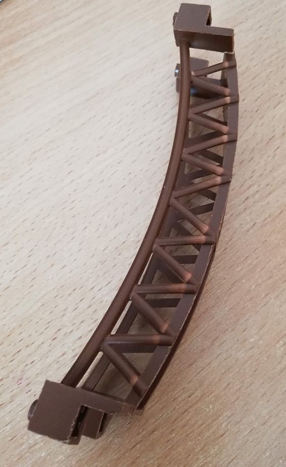 Lego lanový most - hnědý