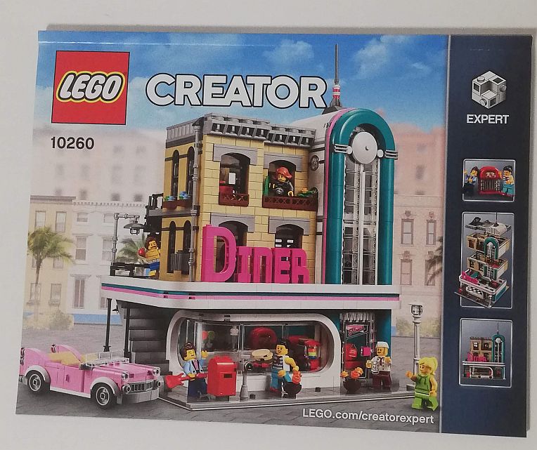 Lego Creator Expert - Restaurace v centru města