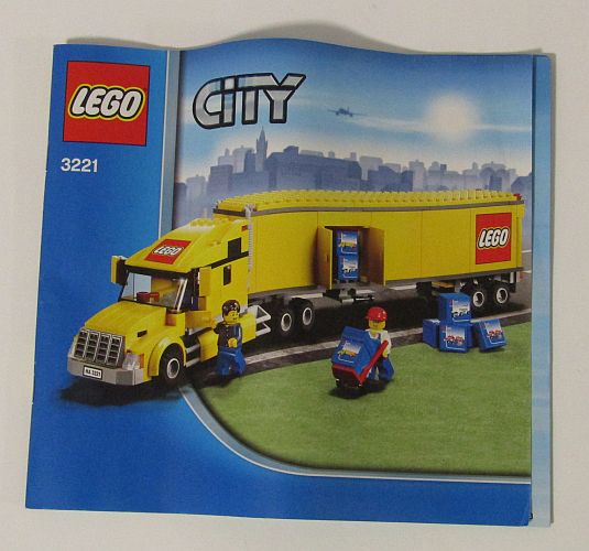Lego City 3221 Nákladní Truck žlutý
