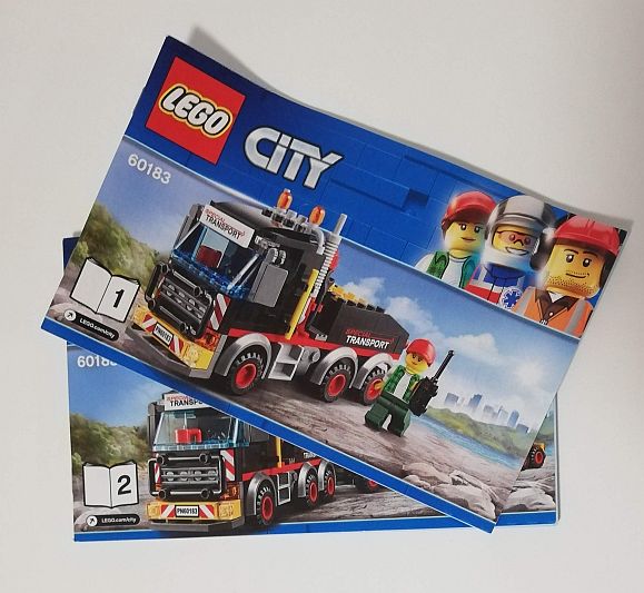 LEGO City 60183 Tahač na přepravu těžkého nákladu