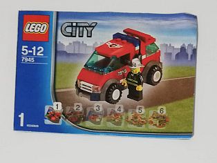 Lego hasičská stanice