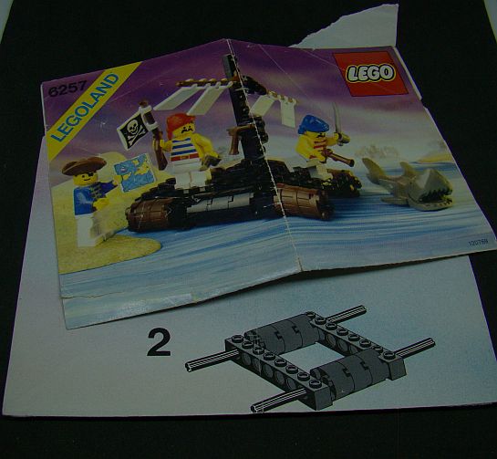 Lego Castaway's Raft