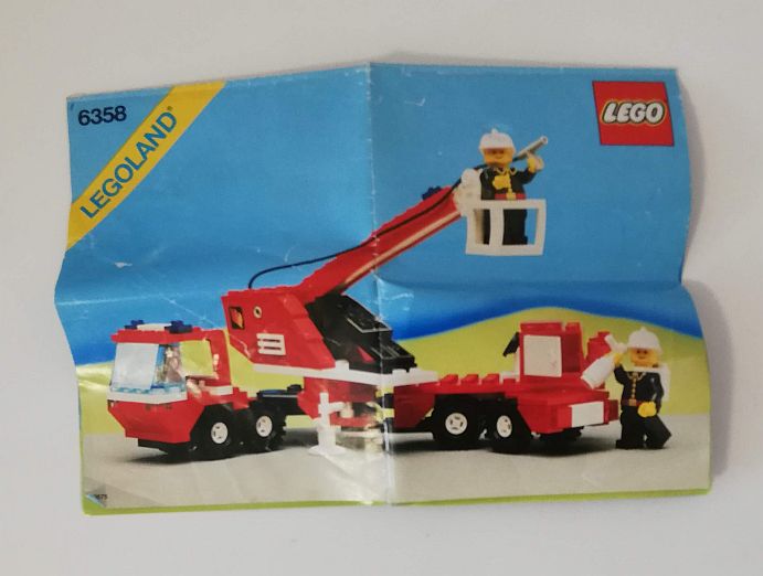 Lego hasičská jednotka