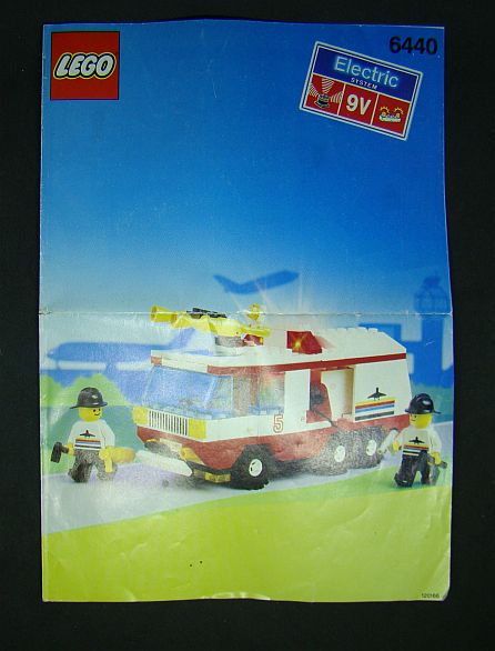 Lego letištní hasiči - (svítí,houká)