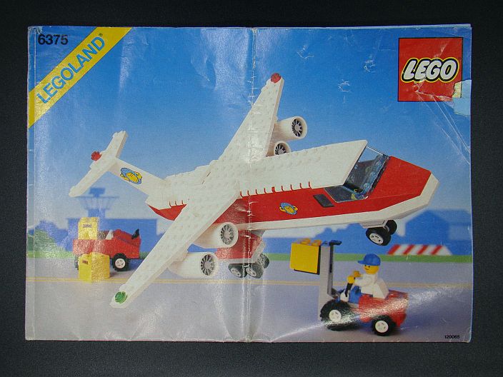 Lego přepravní letadlo