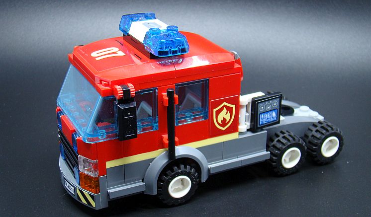 Lego hasičské auto