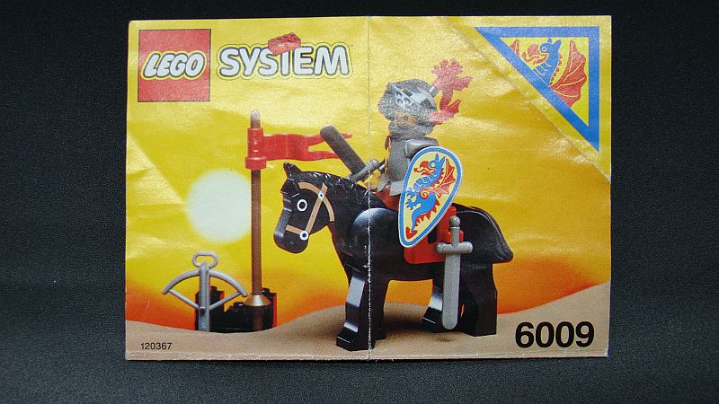 Lego - černý rytíř