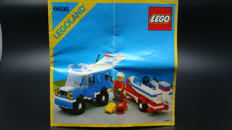 Lego RV with Speedboat