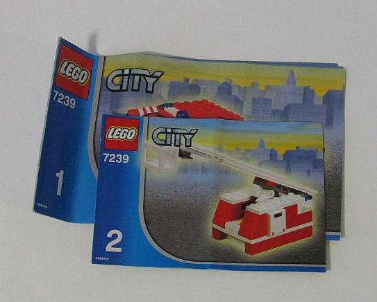 LEGO City 7239 Hasičské nákladní auto