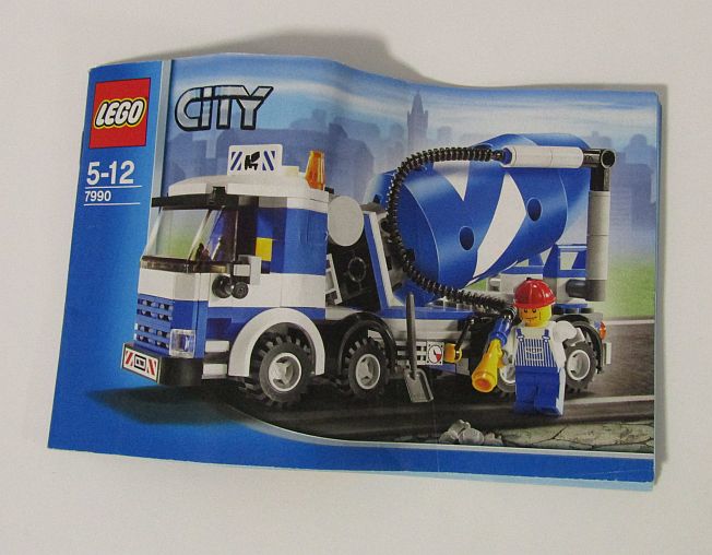 Lego City 7990 Míchačka betonu