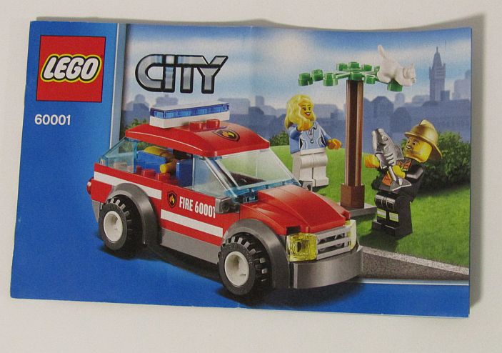Lego City 60001 Auto velitele hasičů