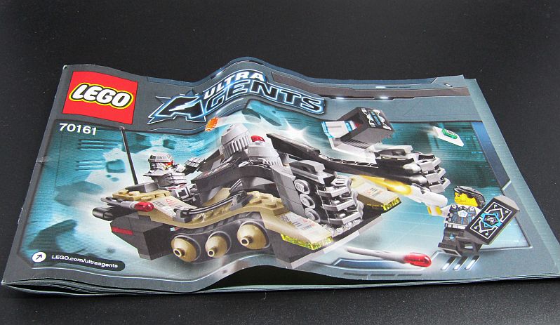 LEGO Ultra Agents 70161 otřesy na trati