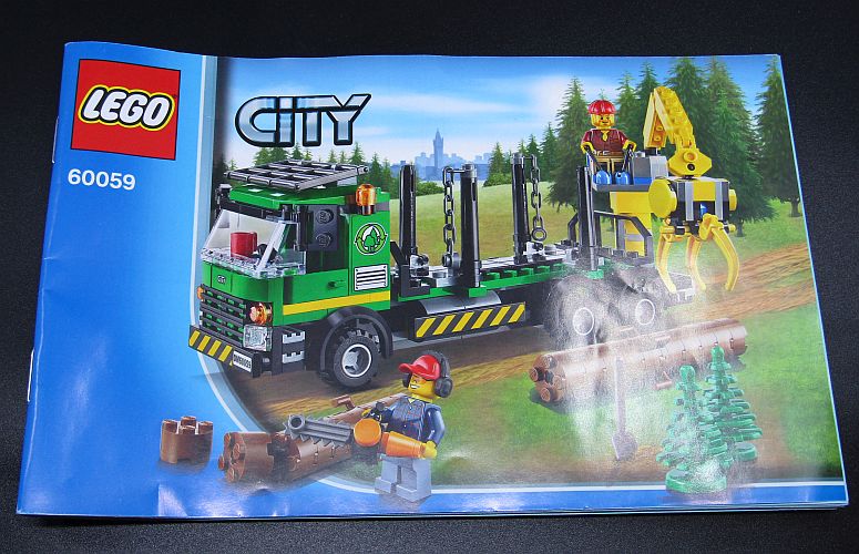 Lego City 60059 Dřevorubecké auto