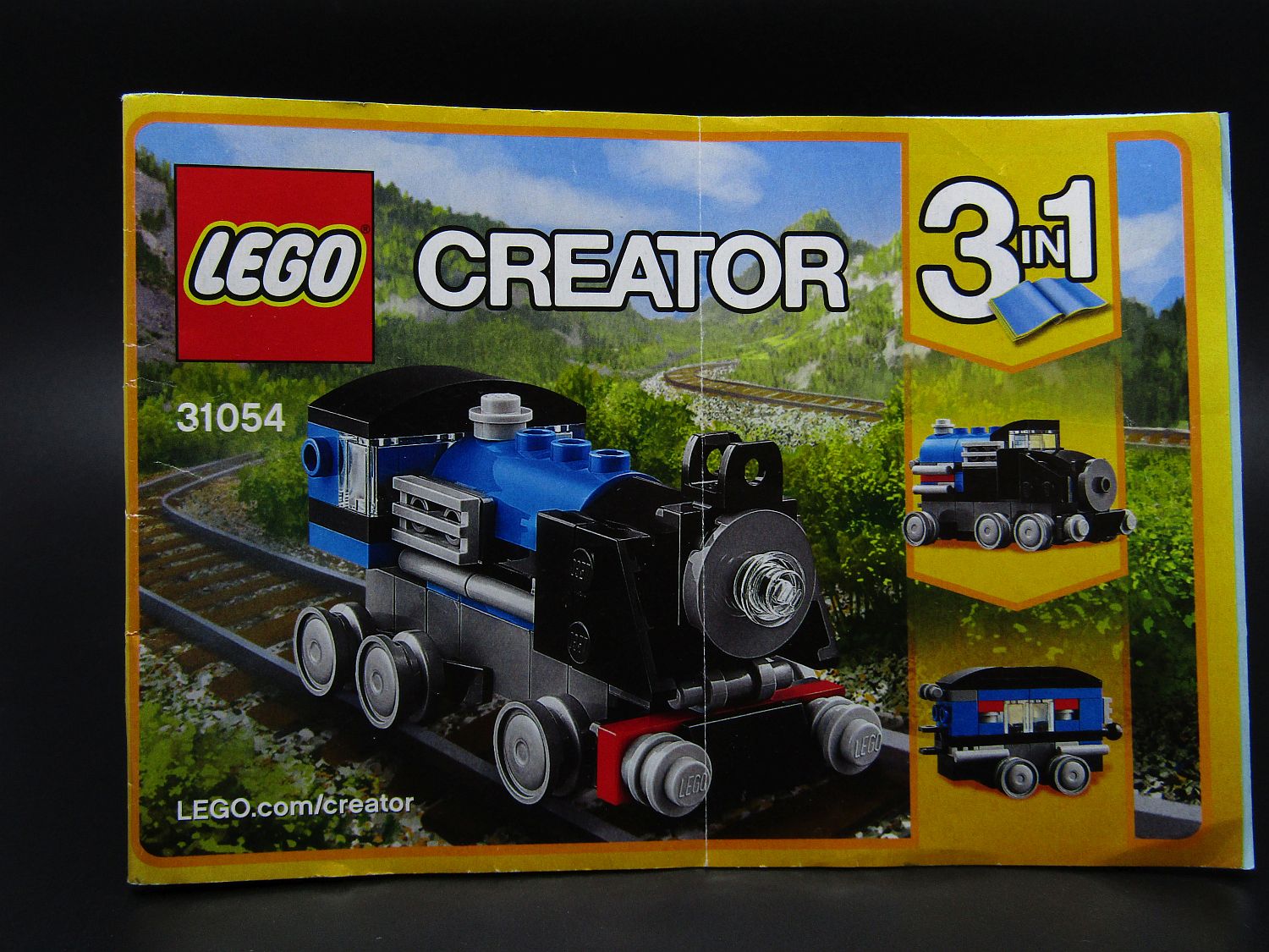 Lego CREATOR 31054 Modrý expres - POUŽITÉ