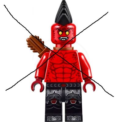 Lego stavebnice Nexo knights - bez figurky
