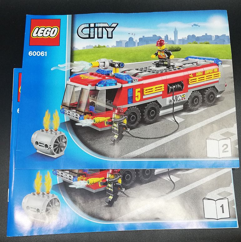 LEGO CITY 60061 Letištní hasičské auto