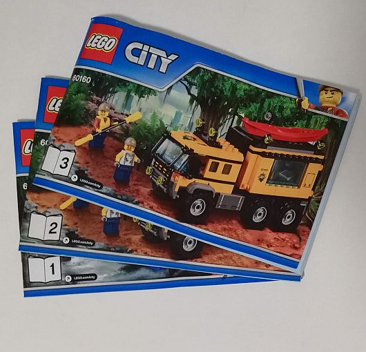 LEGO City 60160 Mobilní laboratoř do džungle