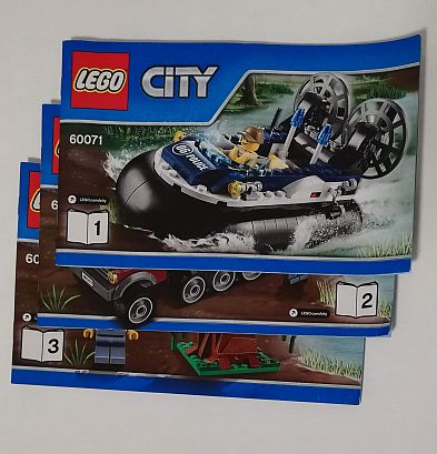 LEGO City 60071 Zadržení vznášedlem