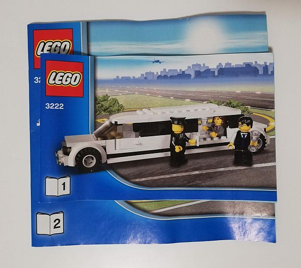 Lego City 3222 Vrtulník a limuzína