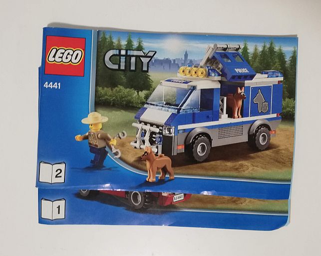 Lego 4441 City Policejní dodávka pro psa