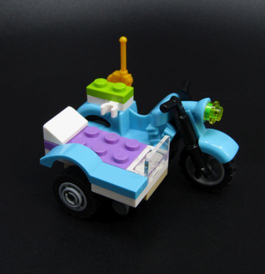 Lego motorka + sajdkára