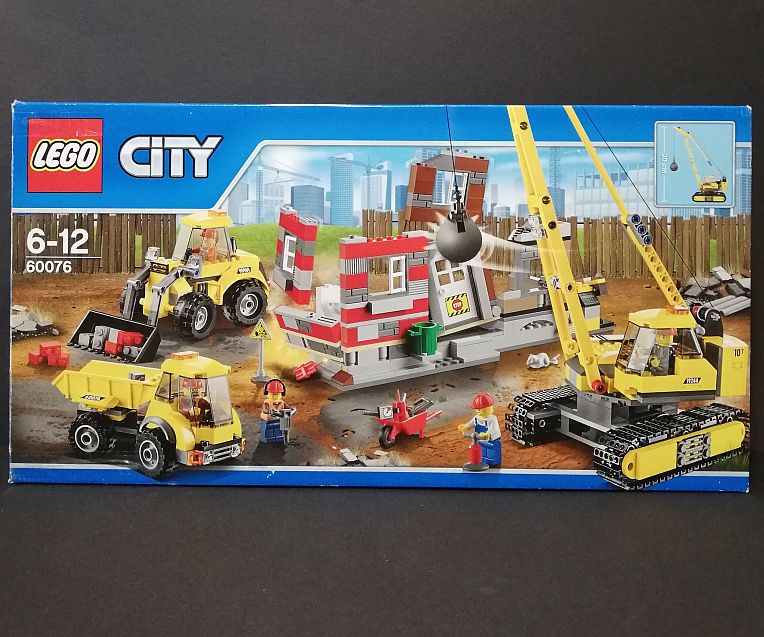 LEGO® City 60076 Demoliční práce na staveništi - POUŽITÉ