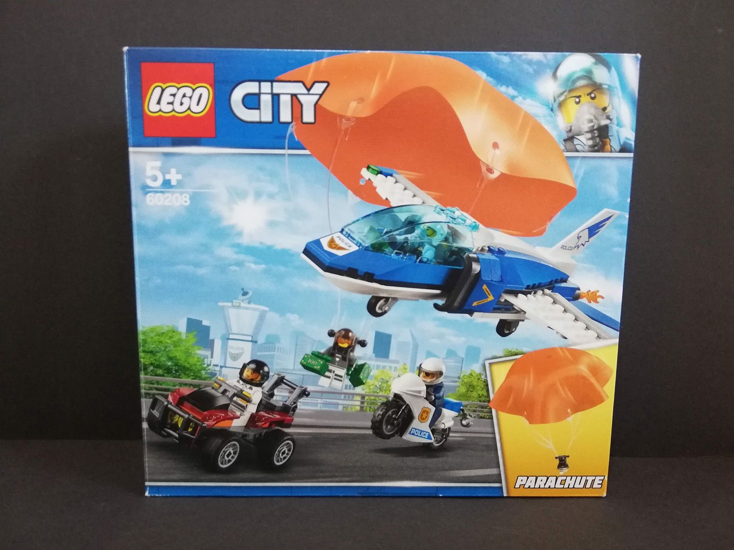 LEGO® City 60208 Zatčení zloděje s padákem - POUŽITÉ