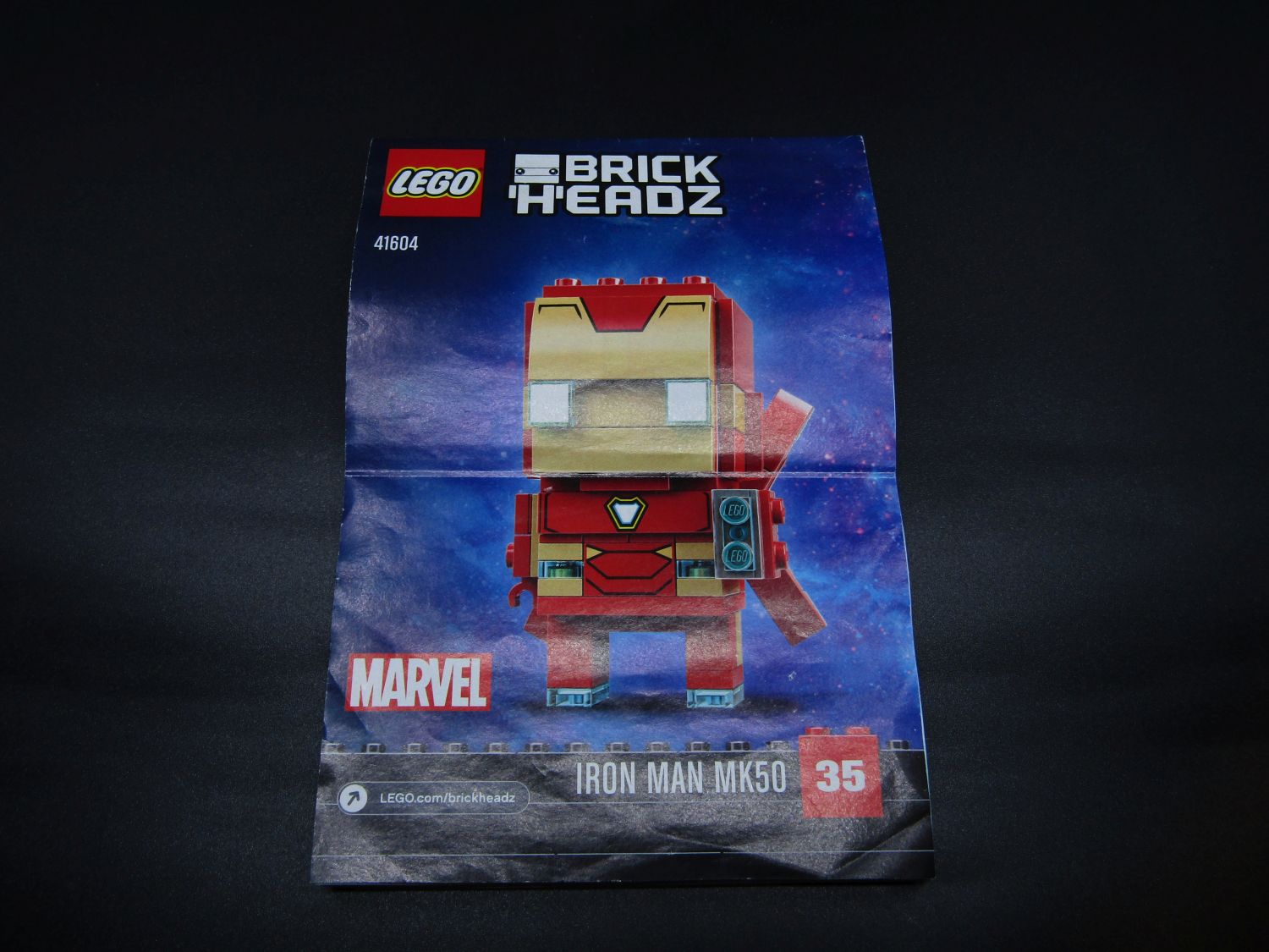 LEGO® BrickHeadz 41604 Iron Man MK50 - POUŽITÝ