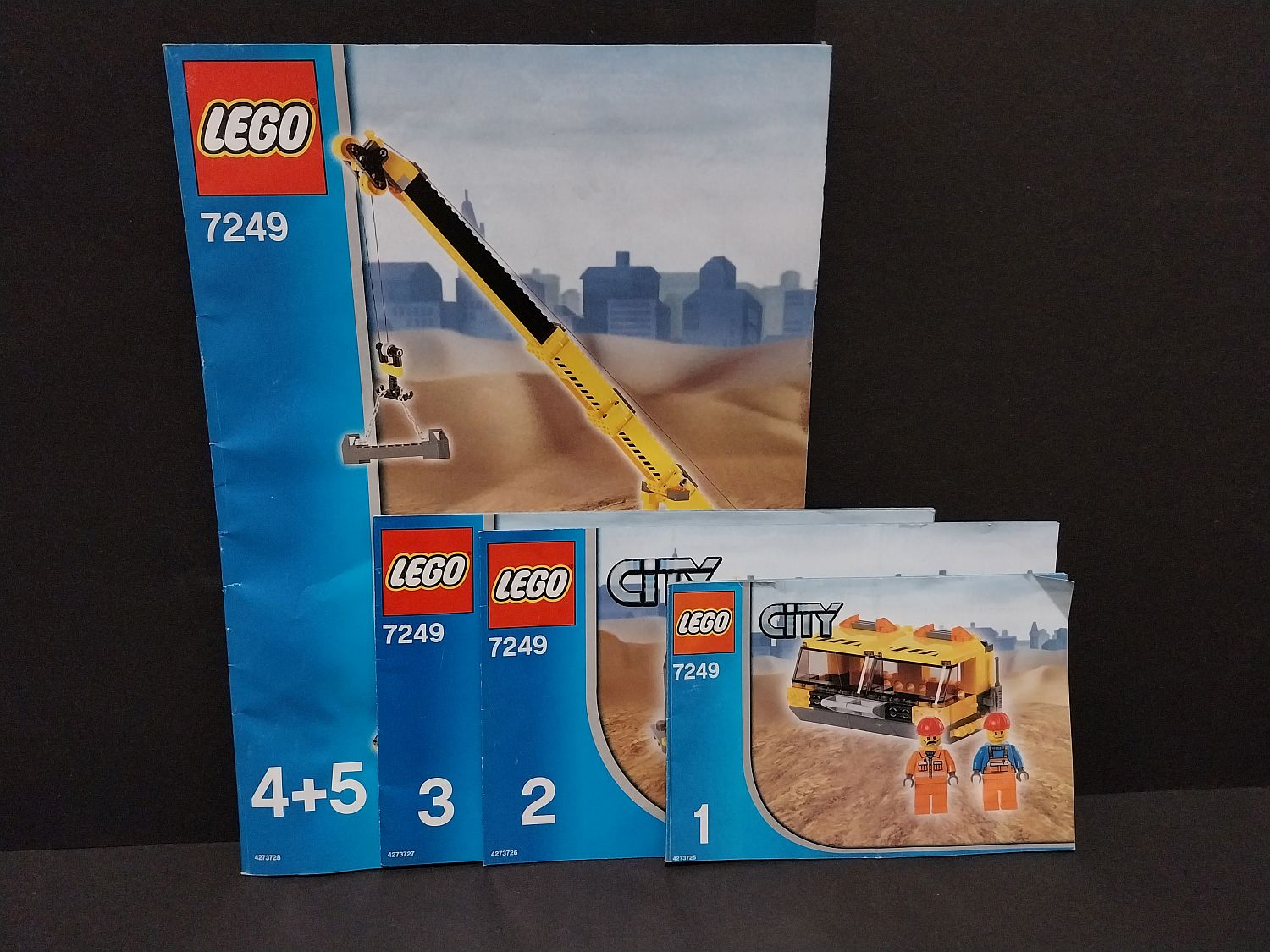 LEGO® City 7249 Pojízdný jeřáb XXL - POUŽITÉ