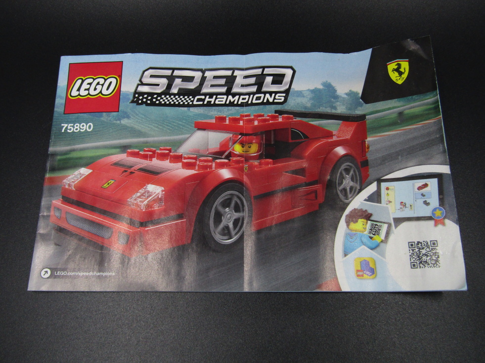 LEGO® Speed Champions 75890 Ferrari F40 Competizione - POUŽITÉ