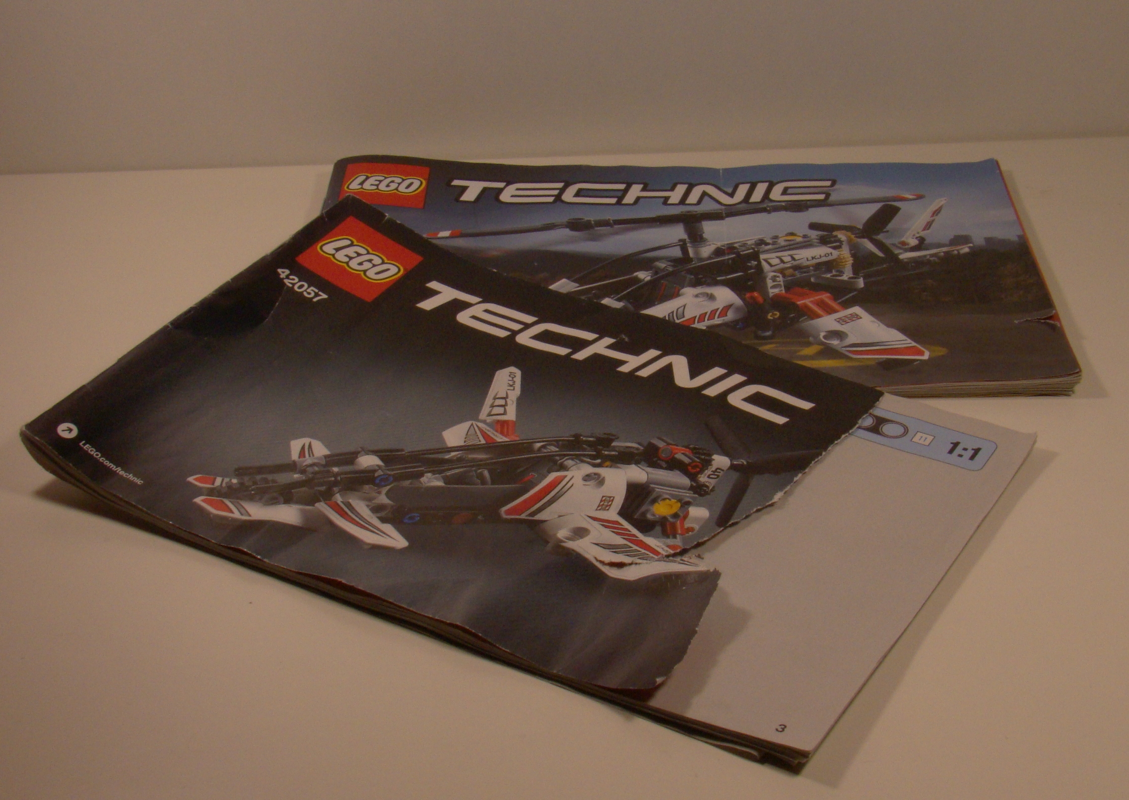 LEGO® Technic 42057 Ultralehká helikoptéra - POUŽITÉ