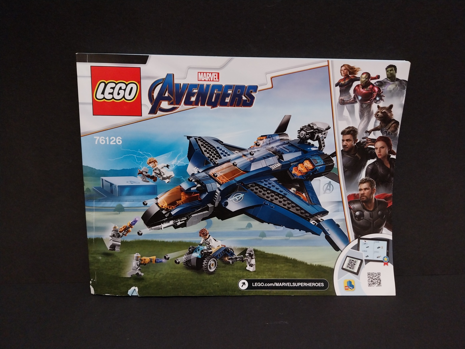 LEGO® Super Heroes 76126 Parádní tryskáč Avengerů - POUŽITÉ