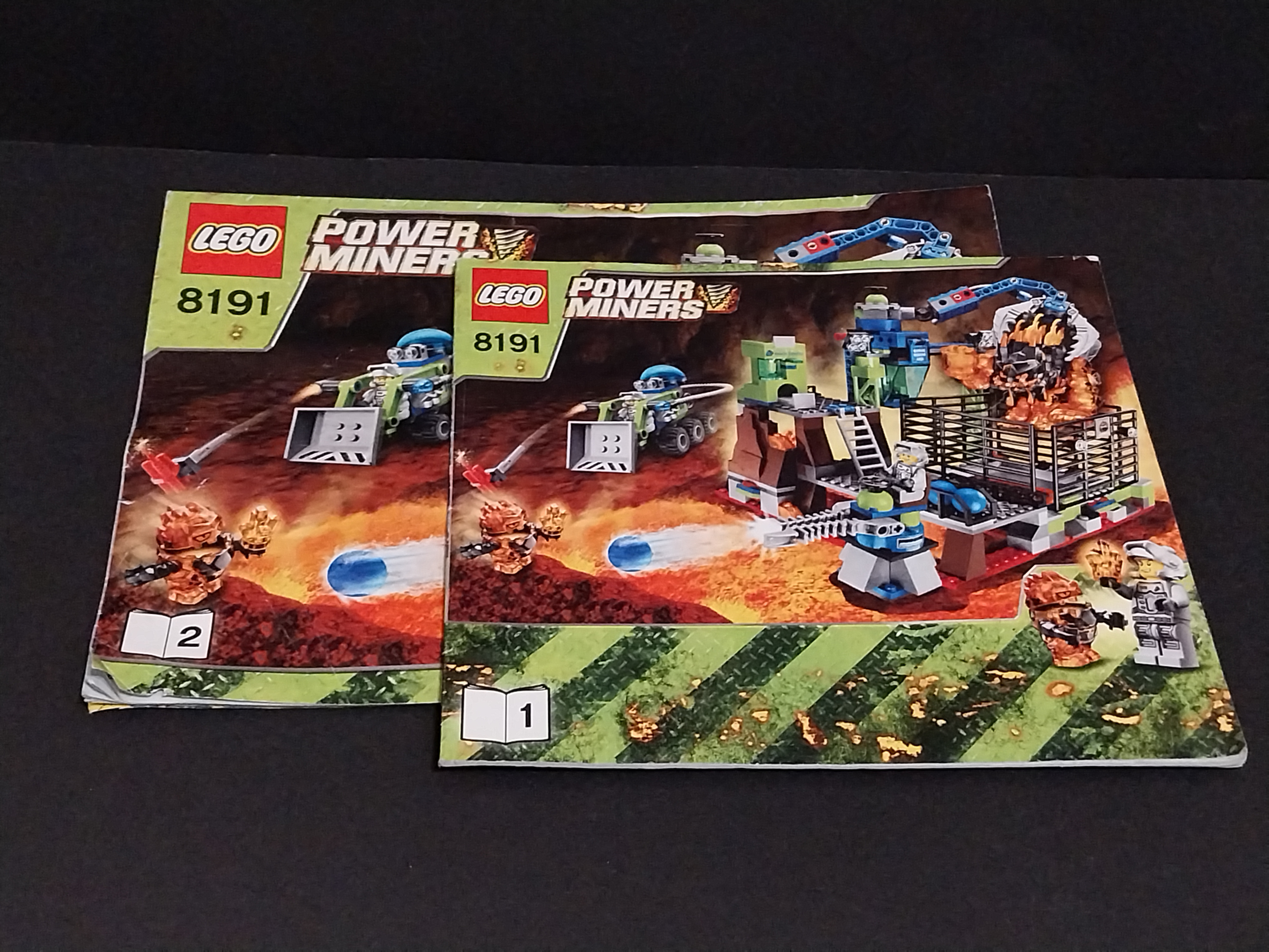 LEGO® Power Miners 8191 Pevnost Lavatraz - POUŽITÉ