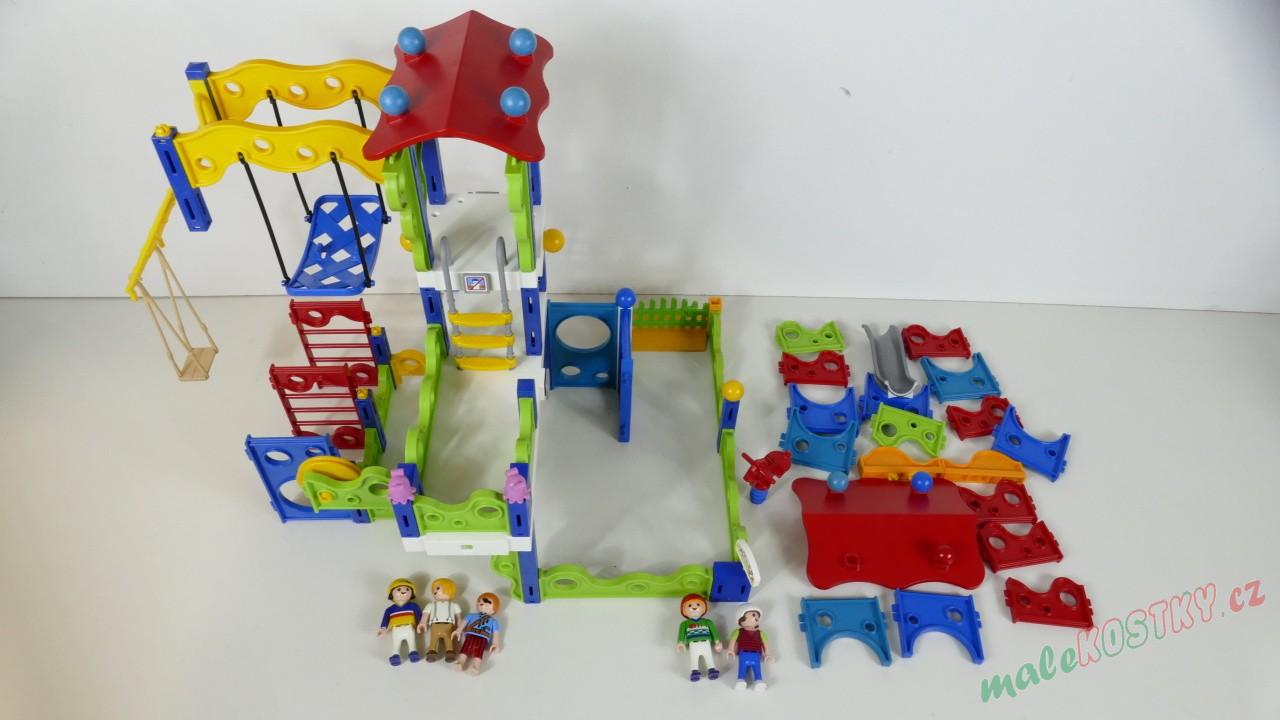 Playmobil dětské hřiště s figurkami a doplňky