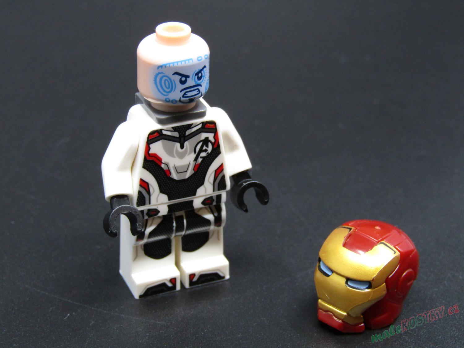 Lego figurka Super Heroes - Iron Man - DROBNÁ PRASKLINA NA TĚLE