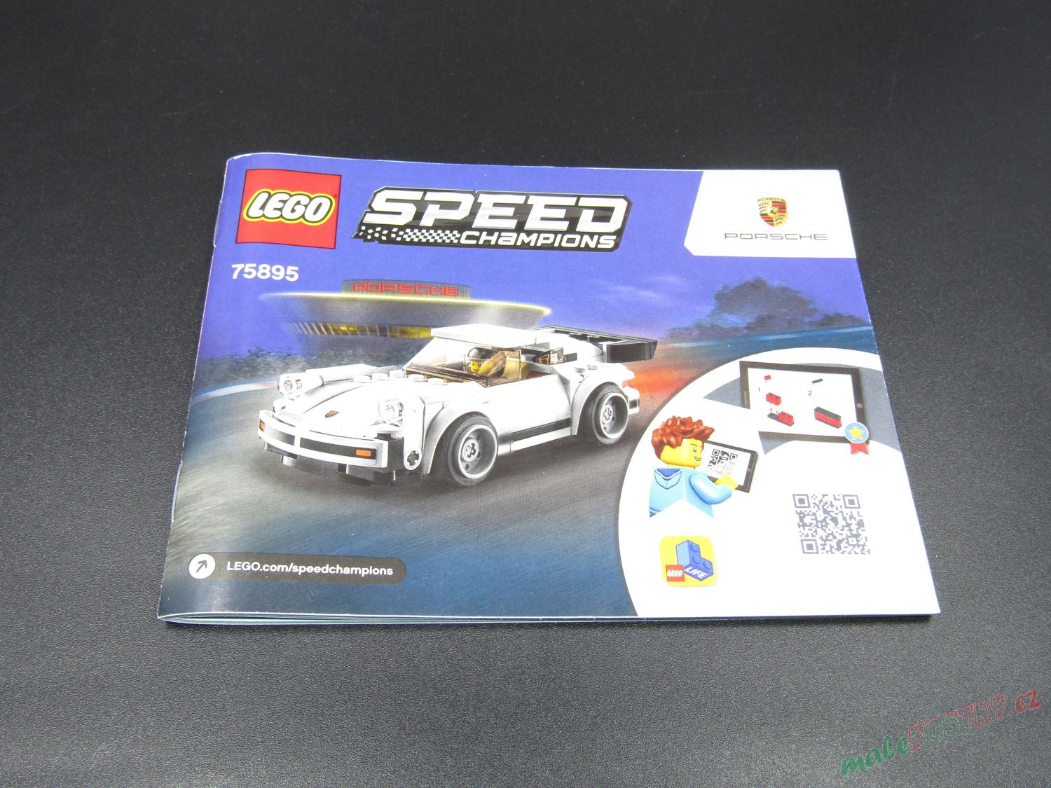 LEGO® Speed Champions 75895 1974 Porsche 911 Turbo 3.0 - POUŽITÉ
