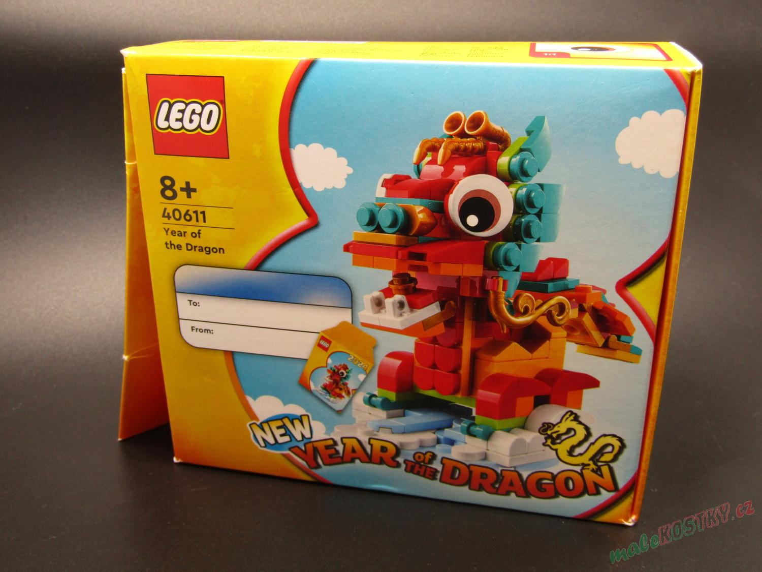 LEGO® 40611 Year of the Dragon Rok draka - POUŽITÉ