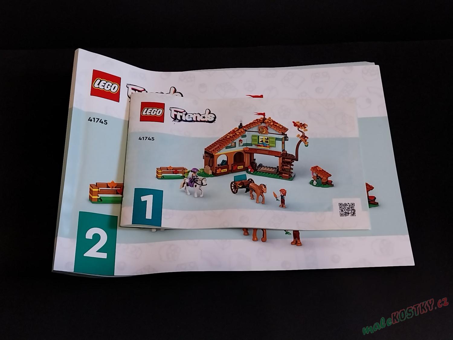 LEGO® Friends 41745 Autumn a její koňská stáj - POUŽITÉ