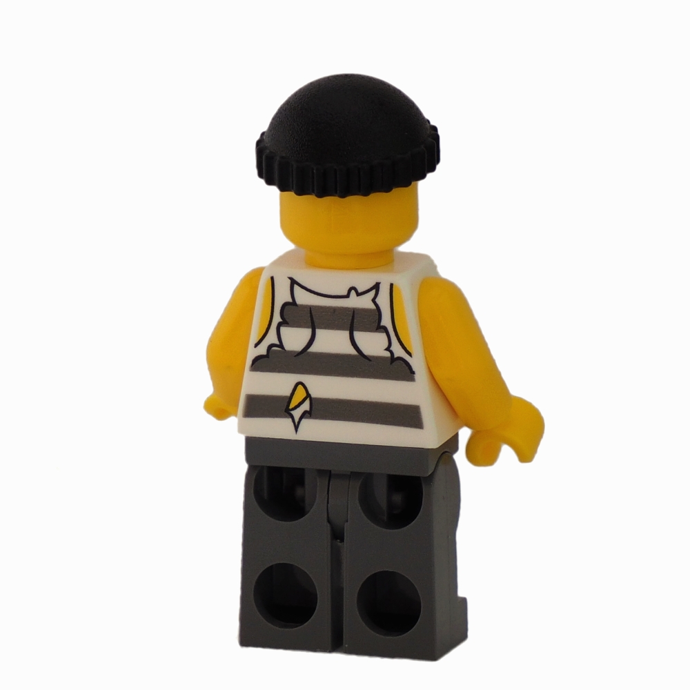 Lego city figurka vězeň s vakem