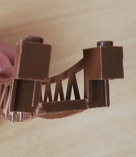 Lego lanový most - hnědý