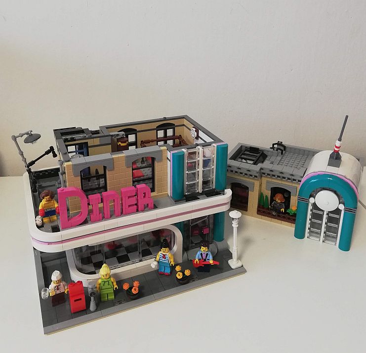 Lego Creator Expert - Restaurace v centru města