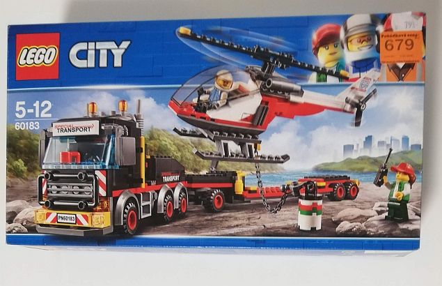 LEGO City 60183 Tahač na přepravu těžkého nákladu