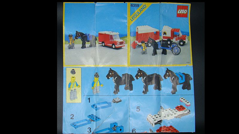 Lego převoz koní