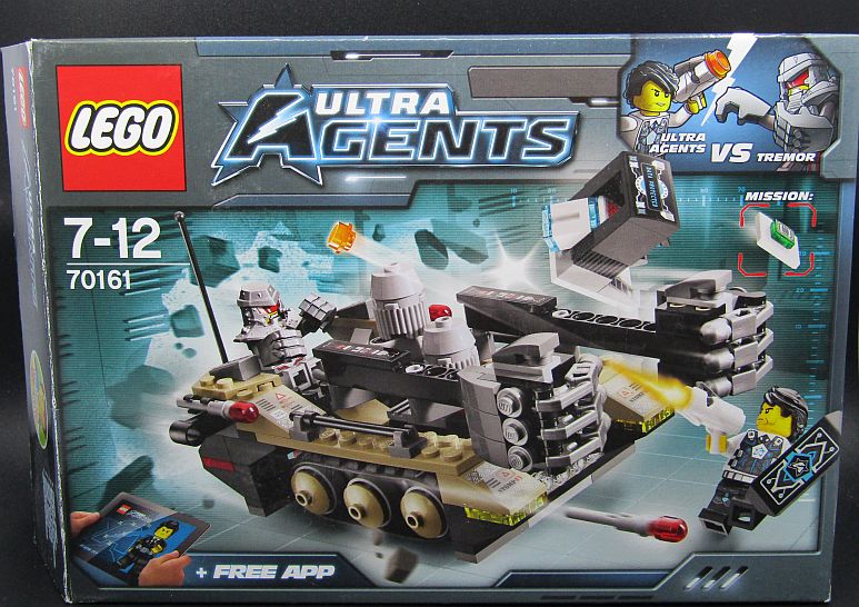 LEGO Ultra Agents 70161 otřesy na trati