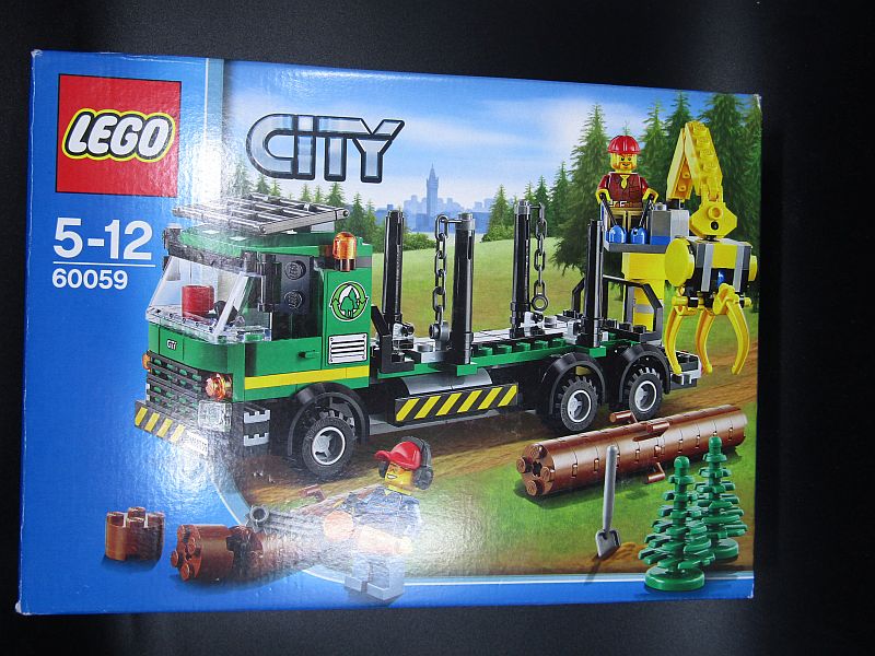 Lego City 60059 Dřevorubecké auto