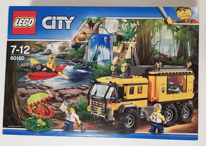 LEGO City 60160 Mobilní laboratoř do džungle